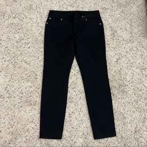 inc international concepts black skinny pant size 4 petite